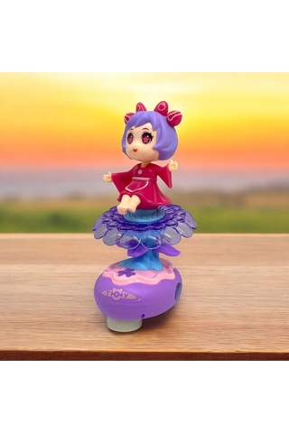 Rotate Petal Girl Işıklı Müzikli Haraketli Oyuncak