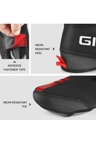 Konesam Gıyo Guxt-02h Bisiklet Ayakkabı Kılıfı, Su Geçirmez Rüzgar Proof, Isı Yalıtımı, Winter Bisiklet骑行, M Bedeni Gümüş