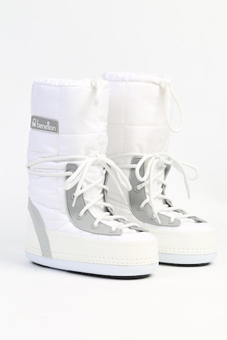 United Colors Of Benetton Benetton Bn-50086 - 3831 Beyaz - Kadın Bot 001