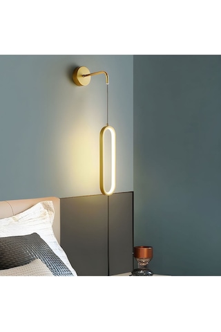 Elips Sarkıt Model Led Beyaz Işık Ultra Power Avize Aplik Aavizeg