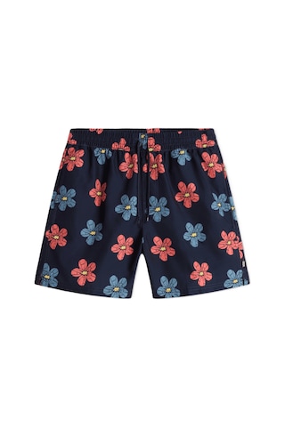 Vans Prımary Prınt Elastıc Boardshort Erkek Koyu Mavi Deniz Şortu - Vn0008ku