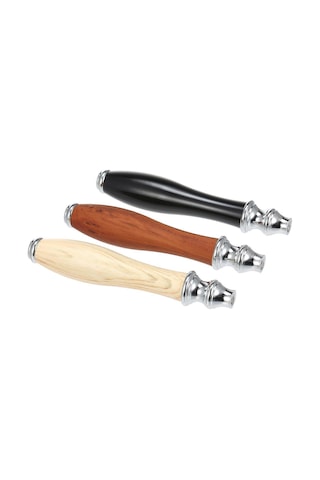 Siyah Tıraş Bıçağı Sapı Paslanmaz Çelik