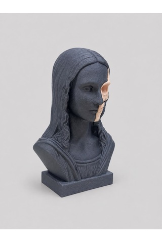 Yaşam Ve Ölüm 14cm Dekoratif Biblo 3d Baskı 15cm