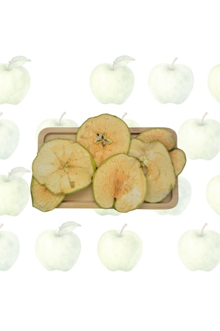 Nezuk Güneş Enerjisi İle Kurutulmuş Doğal Yeşil Elma-pet 50 G