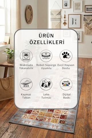 Ehl-227 Yıkanabilir Yolluk Vizon