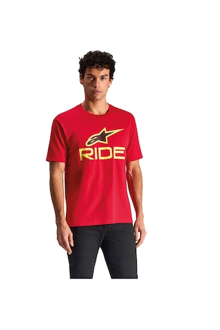 Alpinestars Rıde 4 Csf Tişört Kırmızı Sarı