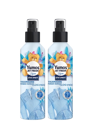 Yumoş Jet Fresh Giysi Spreyi Lilyum 2 x 200 ML