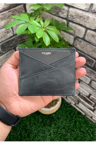 Derije Hakiki Deri Antik Siyah Kartlık T1435 Çok Renkli