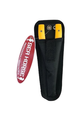 Sea Horse Çok Amaçlı Balıkçı Pensesi 16.5cm Kılıflı - Renk - Sarı