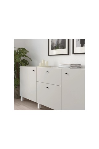 Ikea Eneryda 2'li Mobilya Kulpu 20 Mm Siyah