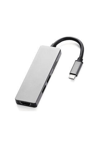 Daytona FC17 Type-c To Hdmı 2 Usb 3.0 Sd Tf 5in1 Çevirici Adaptör