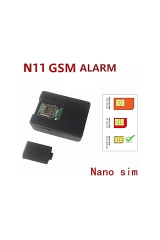 Fosenze Ses Kontrollü Akıllı Alarm Cihazı - Çift Mikrofonlu 10m Mesafe, Ses Tetiklemeli Ev/çocuk Bakıcısı, Gsm İzleme, Dahili Pil