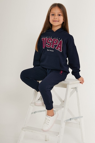 U.S. Polo Assn. Legend Polo Club Lacivert Kız Çocuk Eşofman Takımı Mint