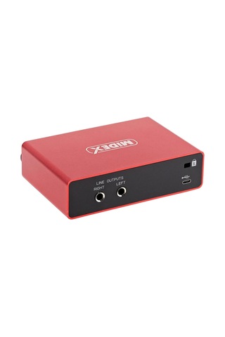 Glx-700rd-h Üst Segment Usb Stüdyo Ses Kartı 2 Giriş 2 Çıkış 24bit/192khz Kulaklık Ve Kablo Dahil
