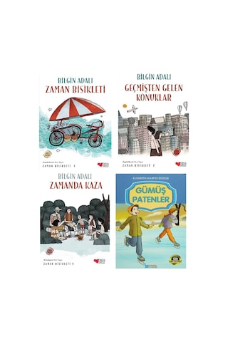 Evrensel Gümüş Patenler - Bilgin Adalı Zaman Bisikleti - Geçmişten Gelen Konuklar - Zamanda Kaza