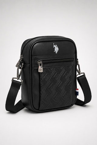 U.S. Polo Assn. U.s. Polo Assn. Siyah Erkek Deri Çapraz Postacı Çanta 26077