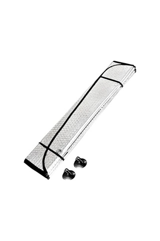 Katlanabilir Araç Ön Cam Güneşlik - 130x60 Cm Açık Bej