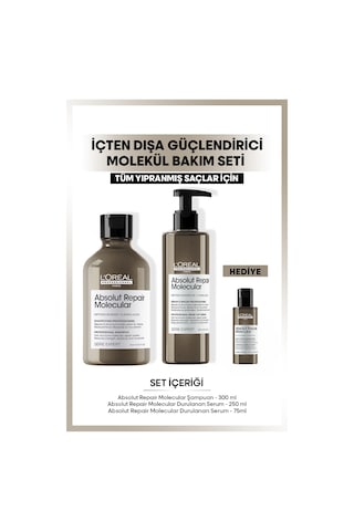 L'Oreal Professionnel Serie Expert Absolut Repair Içten Dışa Güçlendirici Molecular Bakım Seti