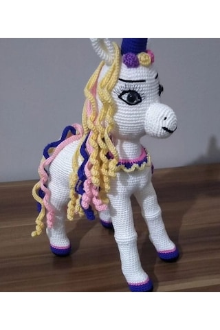 El Örgüsü Unicorn Amigurumi