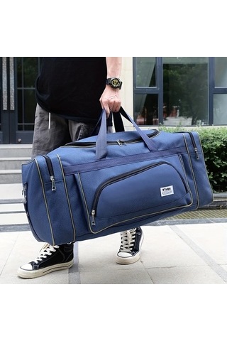 Sandwich Cordial Büyük Kapasiteli Siyah Valiz - Uzun Kısa Tırmanma Ve Ev Eşyası Çekme Çantası Siyah Siyah