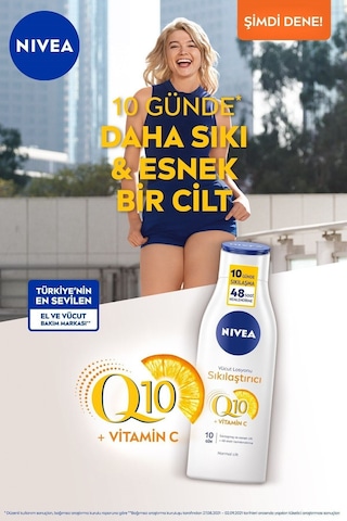C Vitaminli Q10 Sıkılaştırıcı Ve 48 Saat Nemlendirici Vücut Losyonu 2 X 250 Ml,