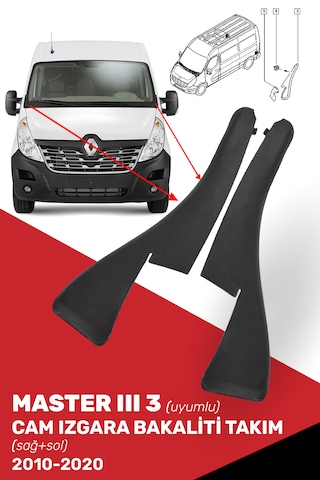 Master Iıı 3 Cam Izgara Bakaliti Takım - 668110012r, 668100009r Master Iıı 3 Cam Izgara Bakaliti Takım - 668110012r, 668100009r