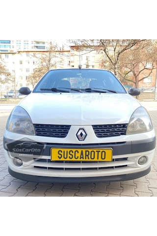 Renault Clio 2 Symbol Hb&sedan 1998-2008 Uyumlu Üniversal H Lip Esnek Ön Lip 2 Parça Karlık Ön Ek 00 Şüscaroto Aksesuar