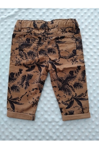 Kidaxi Erkek Bebek Dokuma Pantolon 6-36 Ay Kahverengi