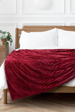 Mira Home Tek Kişilik Wellsoft Tv Battaniyesi 130 X 180 Cm Çizgili Desen 001