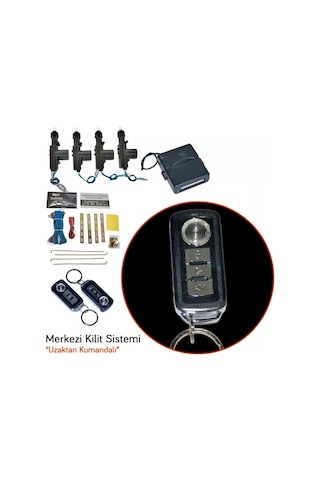 Carub 12v Merkezi Kilit Krom Kumandalı Br4600465