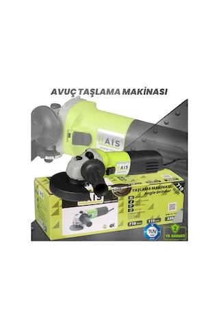 Hais Avuç Taşlama 115 Mm