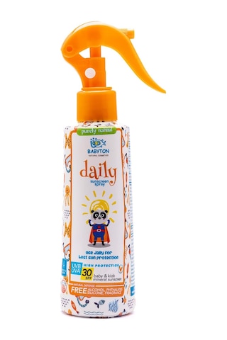 Doğal Günlük Güneş Koruyucu Sprey 30 Spf 200 Ml 2 Adet