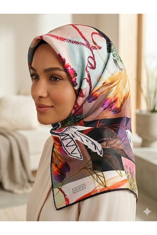 Sport Polyester Twill Eşarp -7437797-911 Siyah
