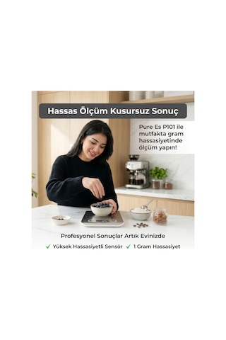 Dh-2012 Hassas Mutfak Tartısı Gümüş