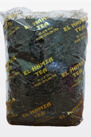 El Hamza Tea 1 Adet 1000 Gr'lık Dökme Çay %100 Orijinal Black Ceylan Tea