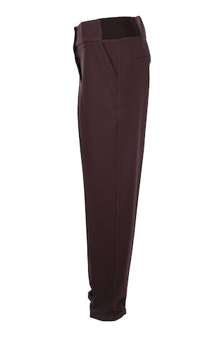 Gala-xi Minimalist Yüksek Bel Midi Kadın Pantolon - Şık Ve Konforlu Kahverengi