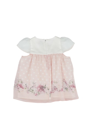 Best Kids Kız Bebek Çiçek Baskılı Şifon Elbise 001