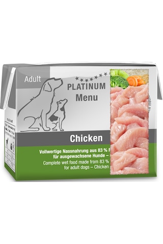 Platinum Tavuklu Yaş Köpek Maması 90gr