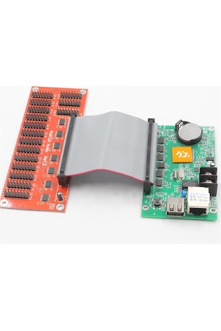 Hd-e64 Led Panel Kontrol Kartı Beyaz - Kırmızı