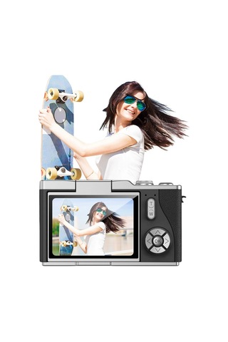 Northcity 4k Dijital Kamera: 48 Mp 8x Zoom Ve 180 Derece Döner Ekranlı - Sosyal Medya İçin Mükemmel