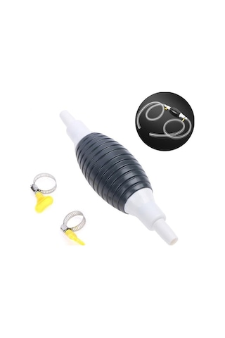 Fastbuy Jmsstore Araba Motosiklet Yakıt Pompası El Yönlendirme Emme Borusu Sıvı Aktarımı
