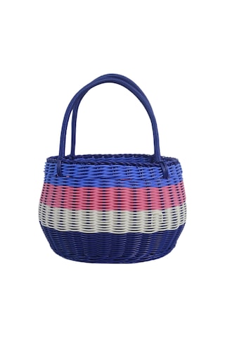 Xiaaokeji Büyük Dört Renkli Açık Hava Piknik Sepeti Meyve Sepeti, Hediye Sepeti Çok Renkli