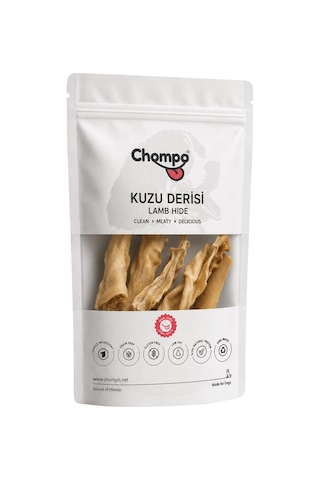 Kuzu Kelle Derisi 100% Doğal Katkısız Köpek Ödül Maması 100 Gr