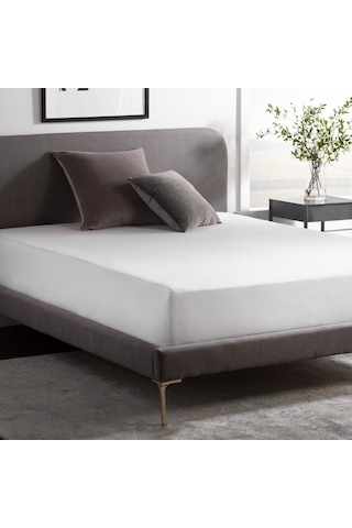 Dört Mevsim Çift Kişilik Alez Fitted Sıvı Geçirmez Yatak Koruyucu (435670931)