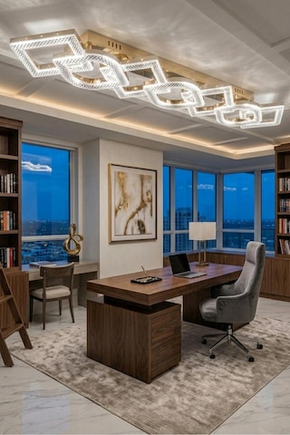 LumiaLighting Lucia Model 7"li Gold 3 Renk Modu Yemek Masası Oturma Çocuk Yatak Odası Modern Ledli Avize Altın