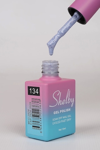Shelby 10 Ml. A134 Kenevir Desen Kalıcı Oje