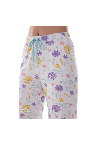 Penti Kırık Beyaz Blossom Gömlek Pantolon Pijama Takımı