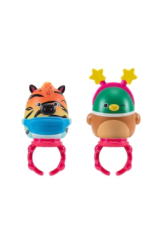 Squish-a-longs 8 Figür + Yüzük Set Seri 1 Al0083