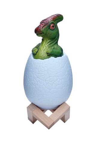 Moly Yunboo Pvc Dinozor 3d Led Gece Lambası, 3 Renk Dokunmatik, Çocuk Odası Dekoru, Akıllı Ev Işıkları Diğer