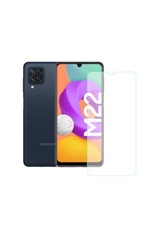 Notech Samsung Uyumlu Galaxy M22 Temperli Cam Ekran Koruyucu